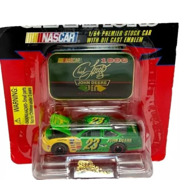 Racing Champions 1996 John Deere 1:64 Nascar Chad Little #23 Pontiac Grand Prix - Picture 1 of 6